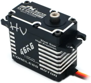 JX Servo CLS-HV7346MG 46KG HV Waterproof Steel Gear Full CNC Aluminium Shell Digital Standard Servo for Helicopter RC Vehicle Robot