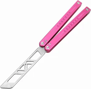 KEEDAS Integrated Forging Bushing System, T6061 Aluminum Integral Channel Handle, Excellent Grip, Pretty Solid, Best Balance and Inertia (Pink)