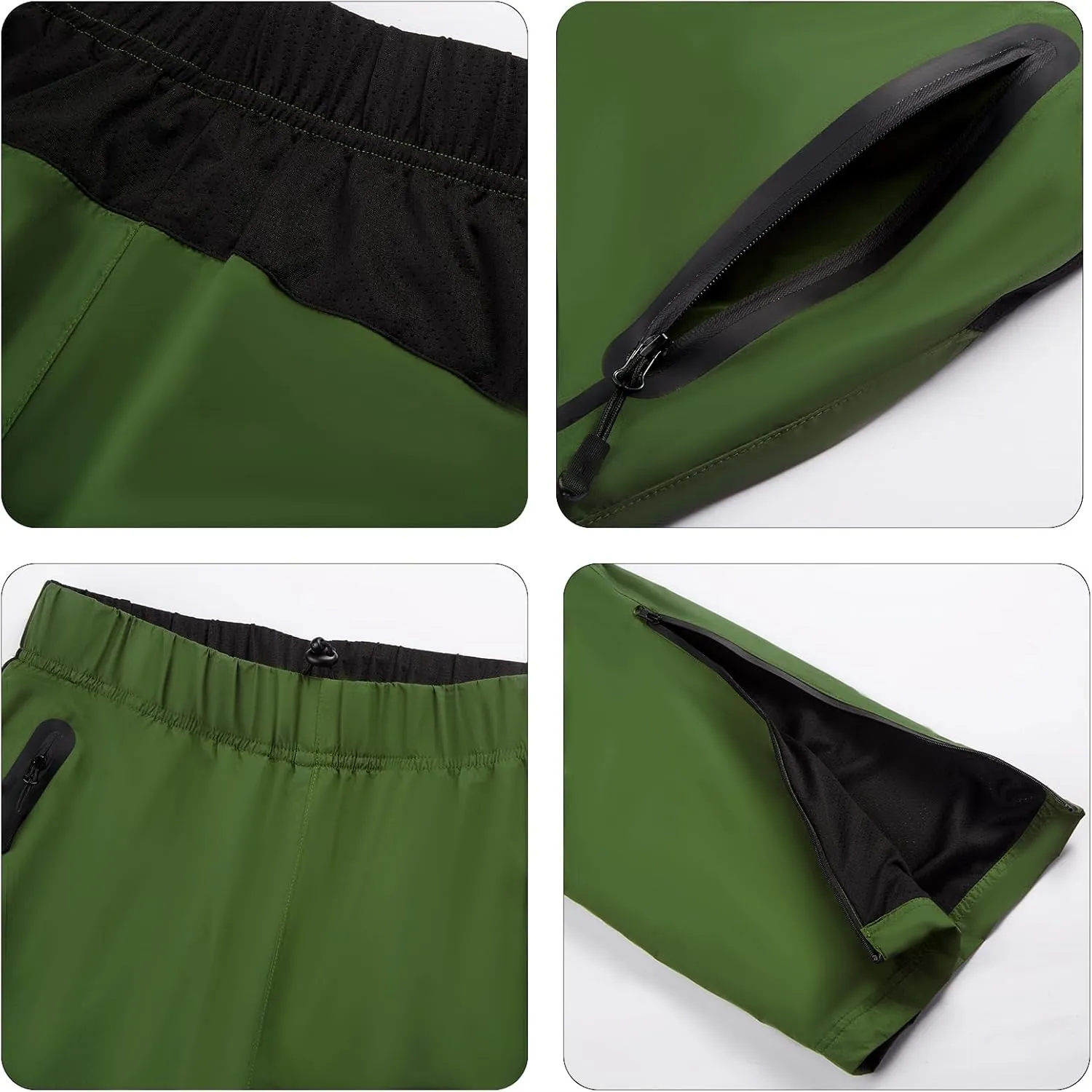 K.E.J. Golf Rain Jacket - Waterproof Rain Suits for Men - Performance Golf Rain Gear