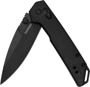 Kershaw Mini Iridium Folding Pocket Knife, 3 inch D2 Steel Blade, DuraLock Opening Mechanism, Perfect Every Day Carry, Pocketclip