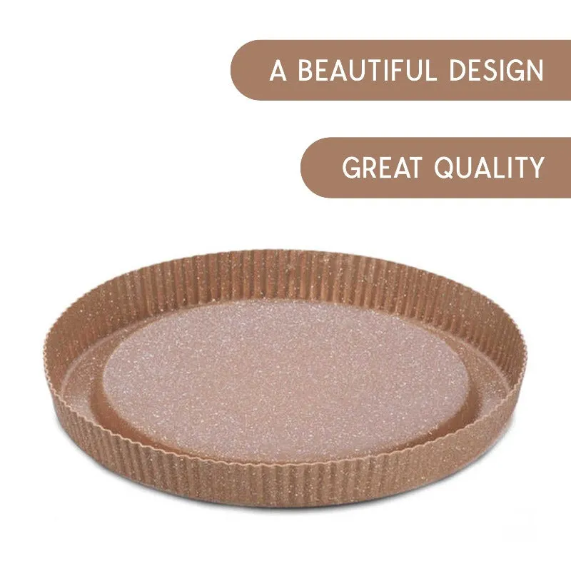 Korkmaz Non-stick Torta Tart, Quiche, Cake, Pie Pan, Round, 12.0"