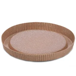 Korkmaz Non-stick Torta Tart, Quiche, Cake, Pie Pan, Round, 12.0"