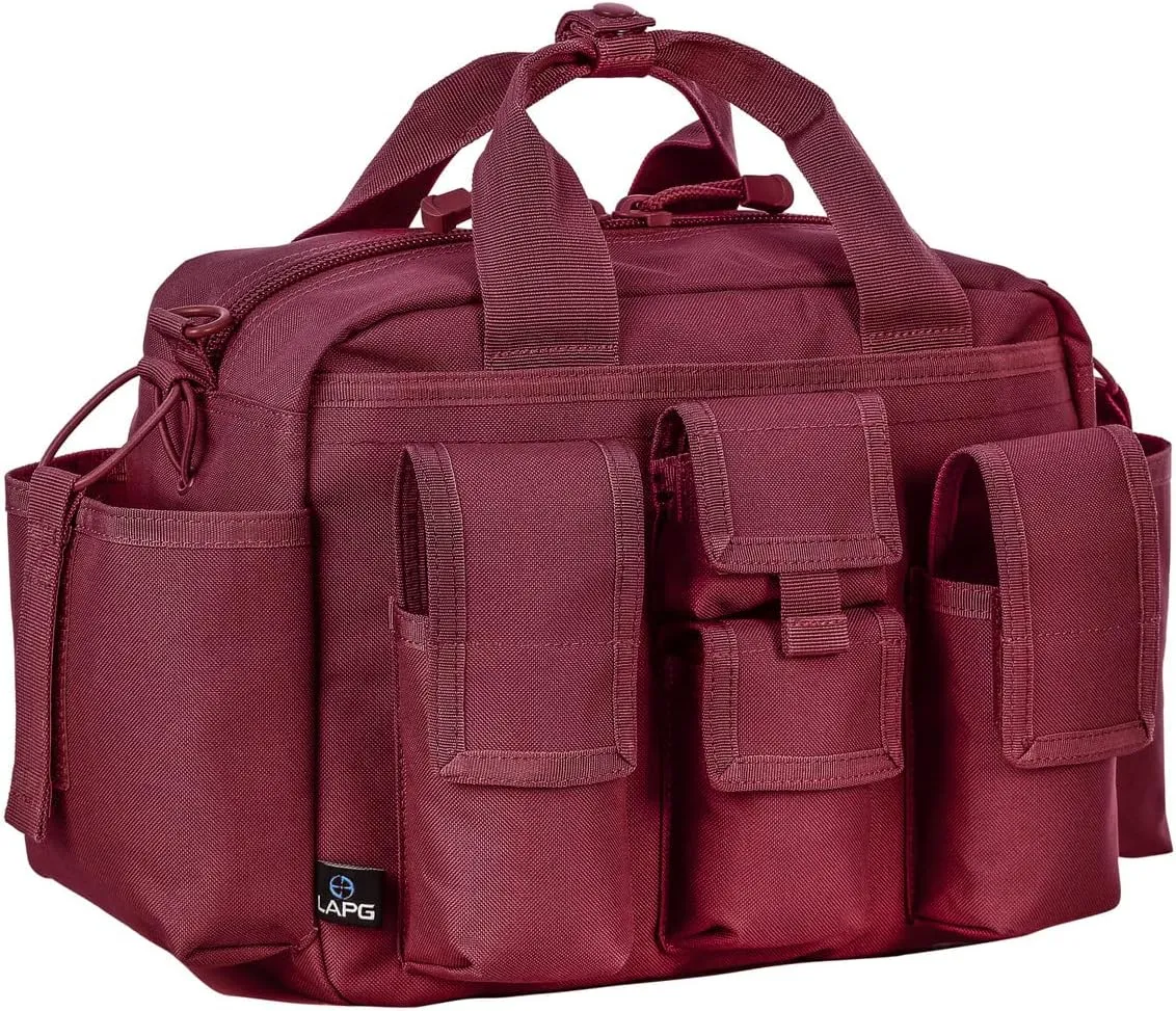LAPG Tactical Bail Out Gear, Survival Bug Out, Hunting & Hiking, Range Bag with Shoulder Strap & Carry Handle