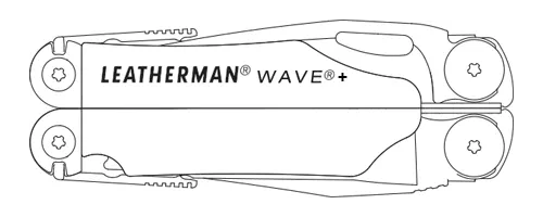 Leatherman Multi-Tool Wave  Black 18 Tools
