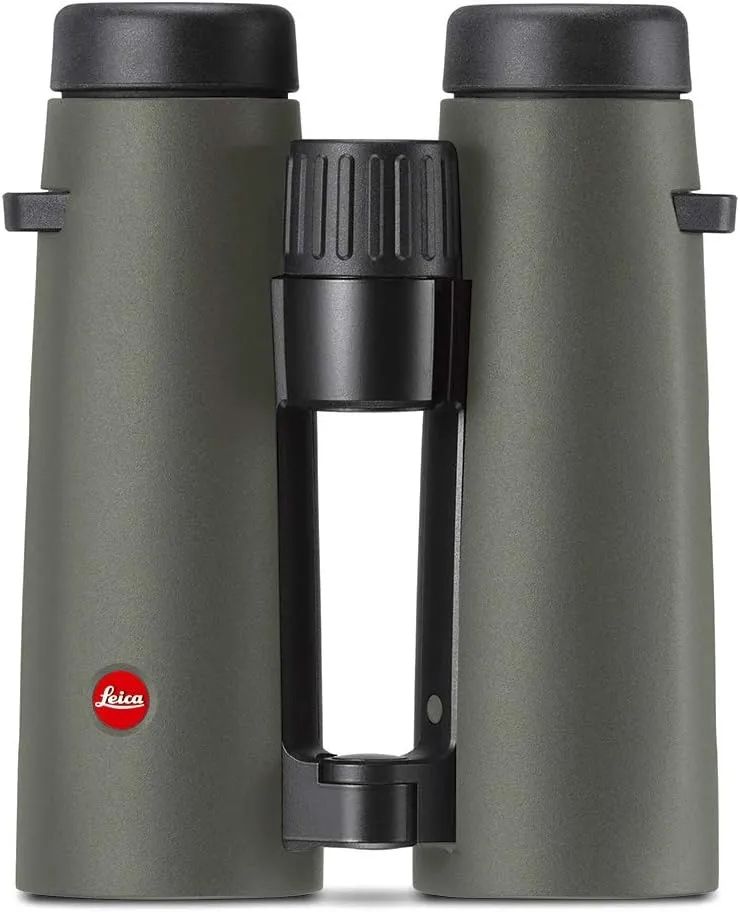 LEICA Noctivid 10x42 Robust Waterproof Nitrogen-Filled Binocular for Hunting and Birdwatching, Olive Green 40387