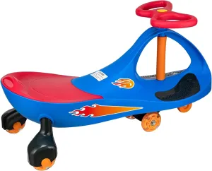 Lightning Glow Rider - Inertia & Movement Powered Ride-On Toy, Light-Up Wheels, Indoor-Outdoor Play