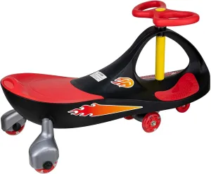 Lightning Glow Rider - Inertia & Movement Powered Ride-On Toy, Light-Up Wheels, Indoor-Outdoor Play