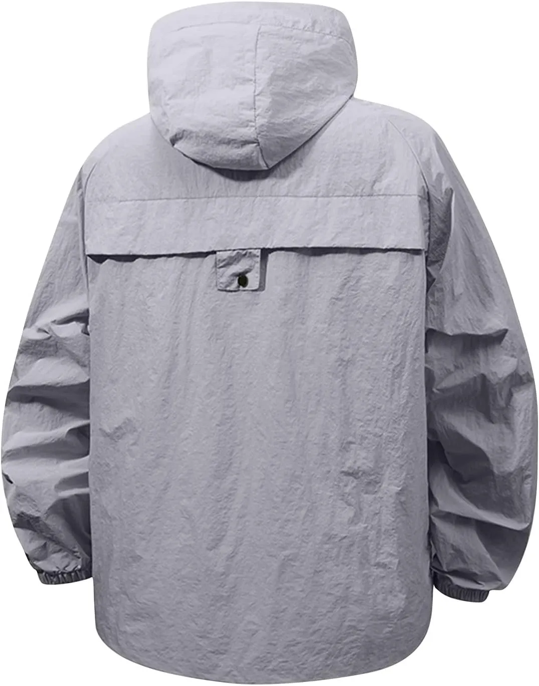 Lightweight Rain Jacket Men Lightweight Outdoor Windbreaker Golf Hiking Raincoats Outdoor with Hood Rain Jackets