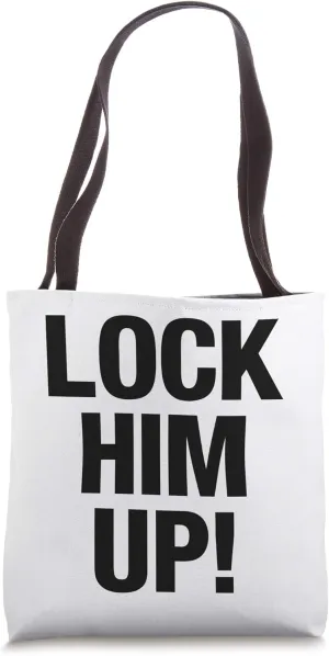 Lock Him Up Tote Bag