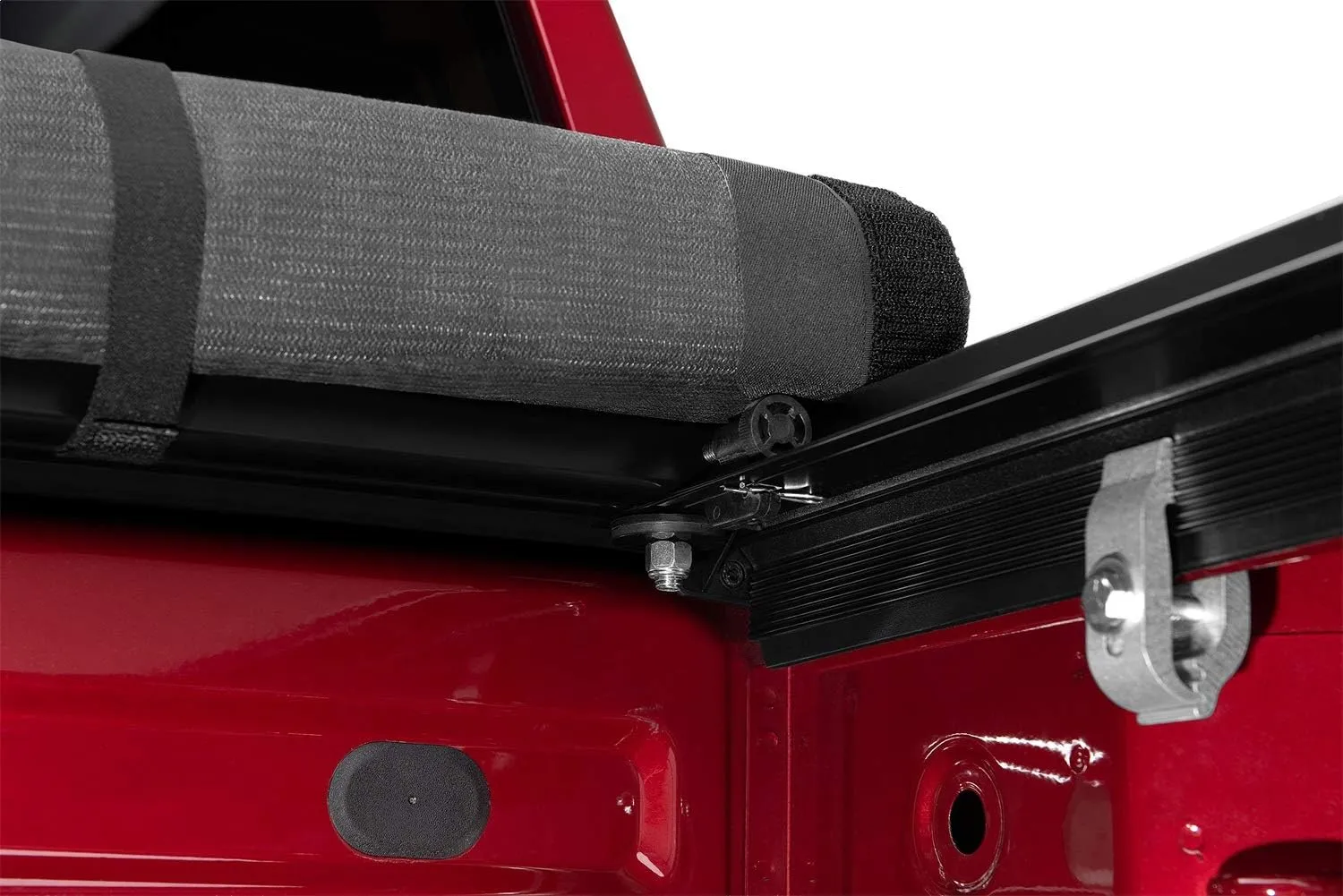 Lund Genesis Elite Roll Up Soft Roll Up Truck Bed Tonneau Cover | 968180 | Fits 2015 - 2022 Chevy/GMC Colorado/Canyon 5' 2" Bed (61.7")