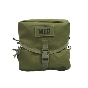 M-3 Medic First Aid Tri-Fold Bag - Olive Drab