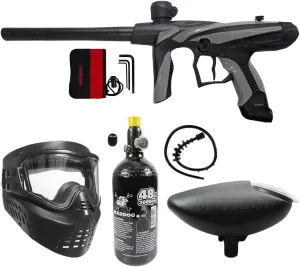 Maddog Tippmann Vantage Semi-Automatic .68 Caliber Bronze Paintball Gun Marker Starter Package