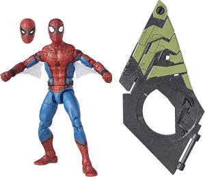 Marvel Legends Spider-Man Homecoming Movie Spider-Man Action Figure (Build Vulture's Flight Gear), 6 Inches