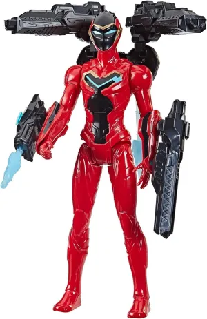 Marvel Studios' Black Panther Wakanda Forever Ironheart with Gear 12-Inch Action Figure, Titan Hero Series, Superhero Toys for Kids Ages 4 and up