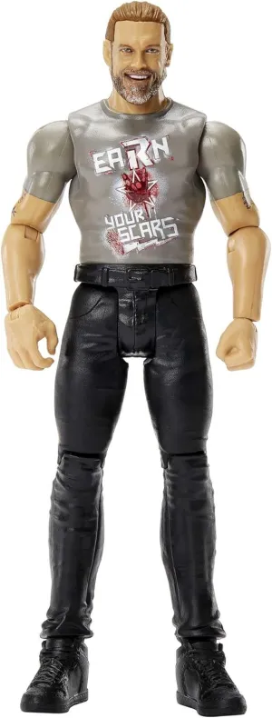 Mattel WWE Basic Action Figure, Edge, Posable 6-inch Collectible for Ages 6 Years Old & Up