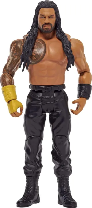 Mattel WWE Basic Action Figure, Roman Reigns, Posable 6-inch Collectible for Ages 6 Years Old & Up