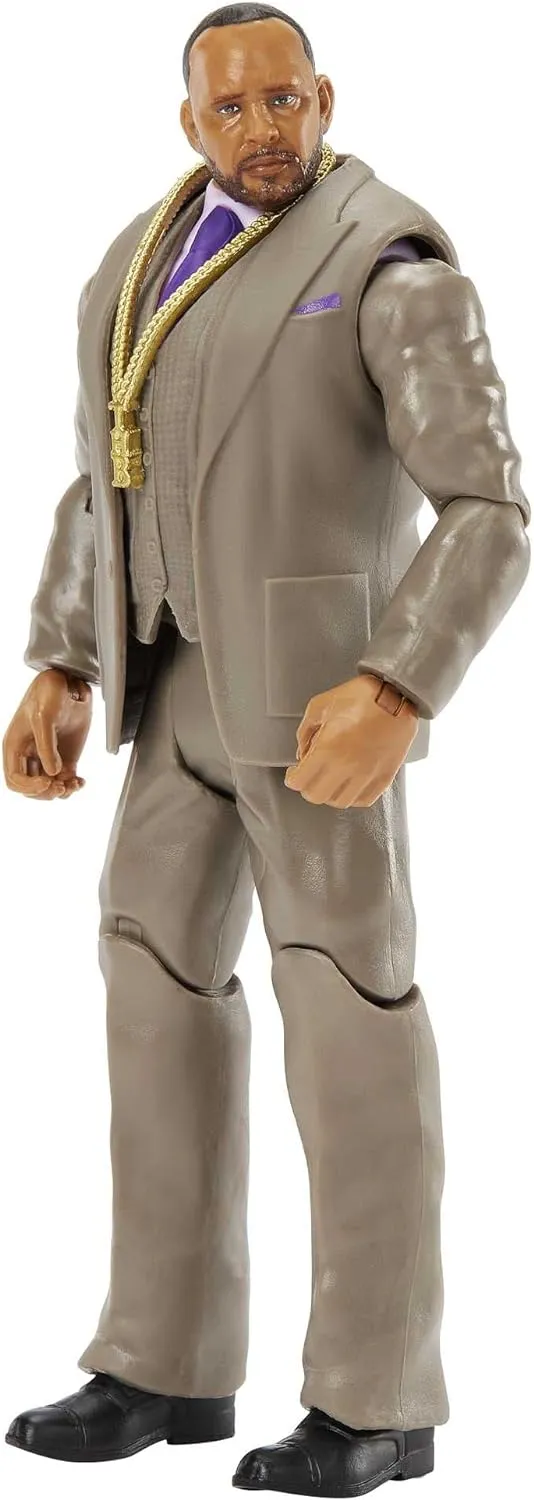 Mattel WWE Basic MVP Action Figure, Series 128, Posable 6-inch Collectible for Ages 6 Years Old & Up