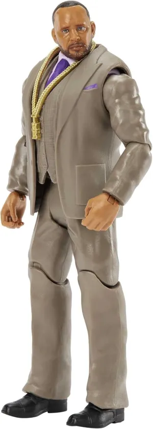 Mattel WWE Basic MVP Action Figure, Series 128, Posable 6-inch Collectible for Ages 6 Years Old & Up