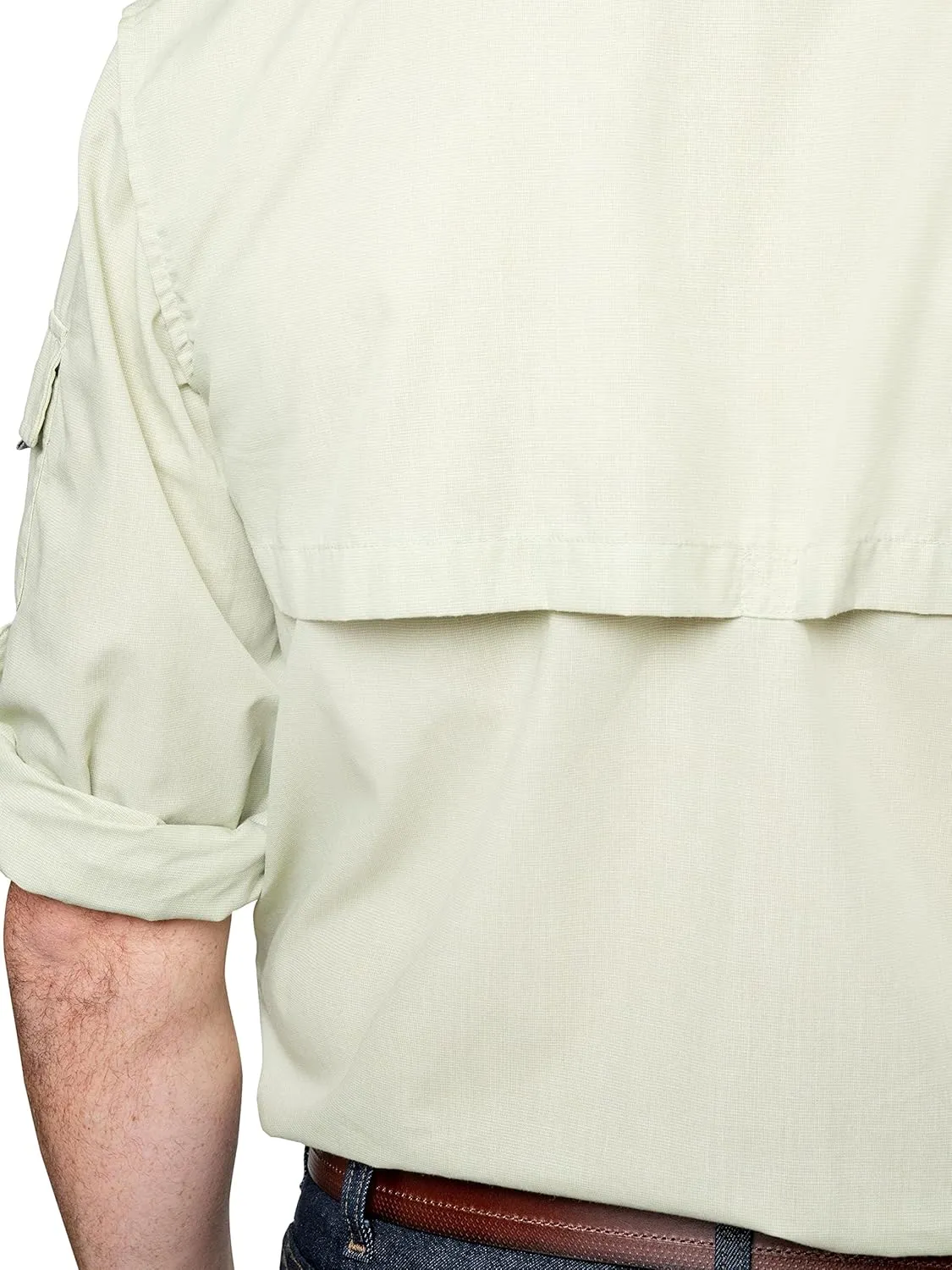Men's Long Sleeve Field Shirt Pro, UPF 30  Outdoor Fishing Shirt with Built in Bug Protection