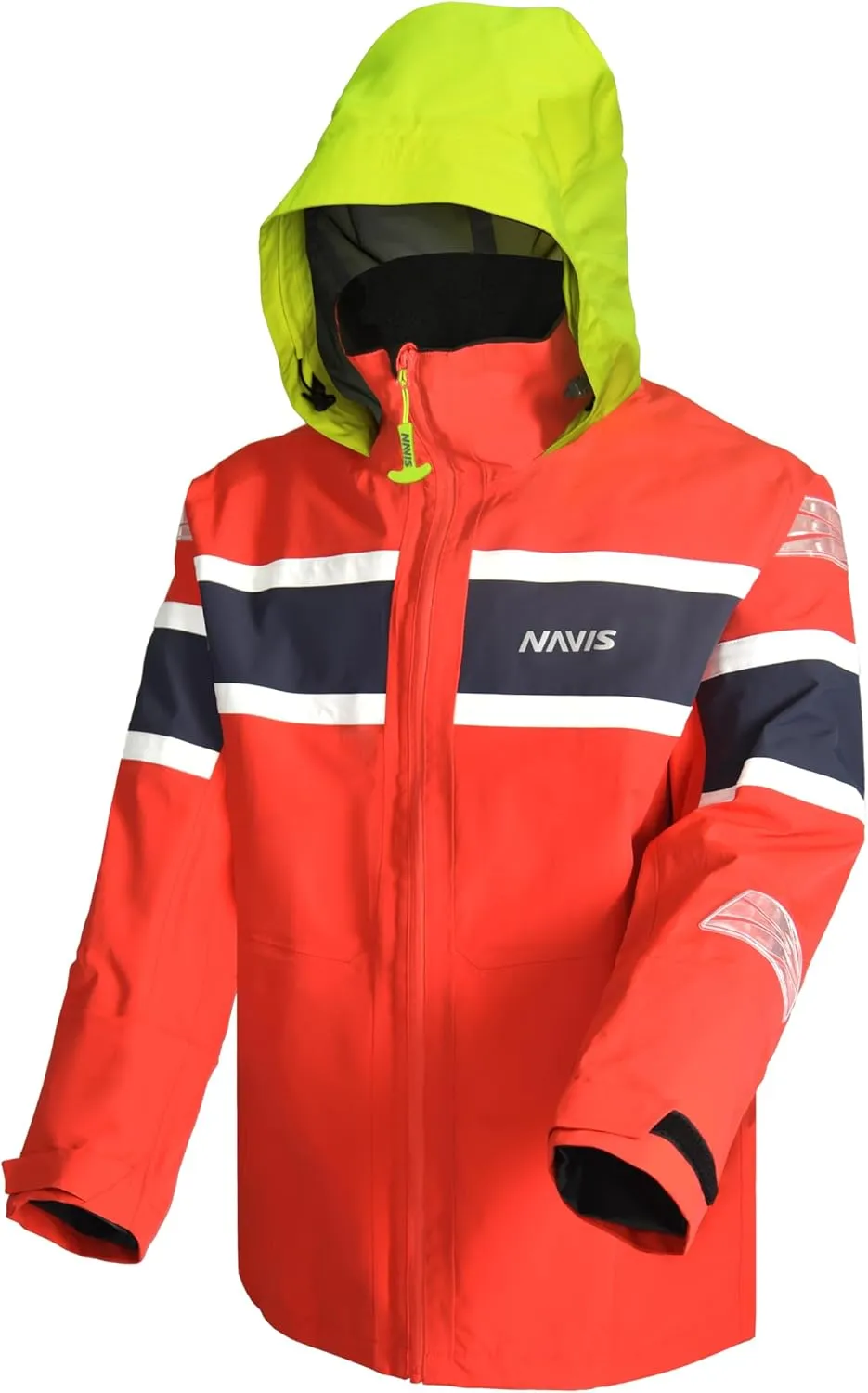 Men's Sailing Jacket - 3Layer-GORE PRO-TEX Waterproof Breathable Rain Gear for Coastal/Offshore