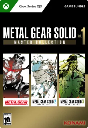 METAL GEAR SOLID: MASTER COLLECTION Vol.1 - Xbox [Digital Code]