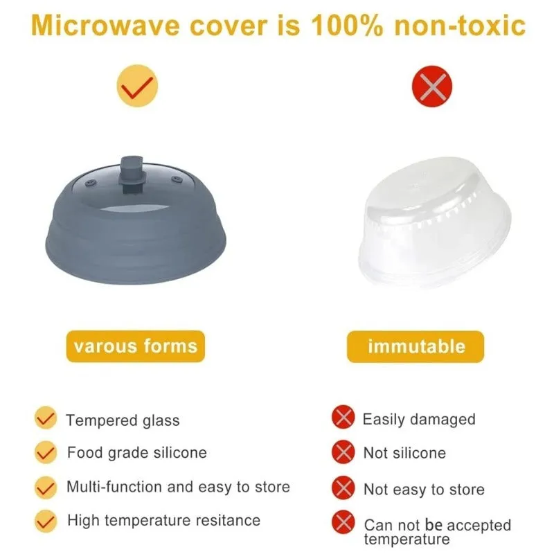 MicroGuard Cover : Microwave splatter protector
