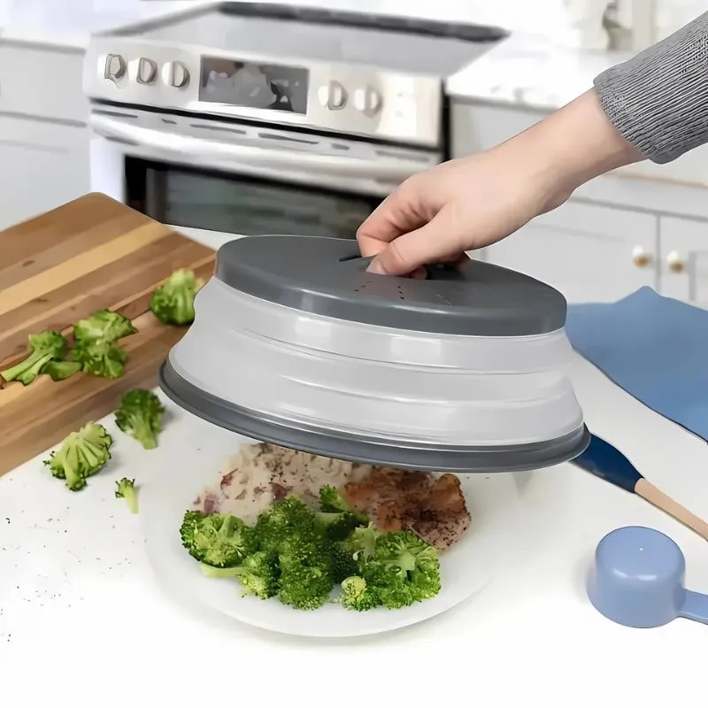 Microwave Food Cover With Silicone Mat