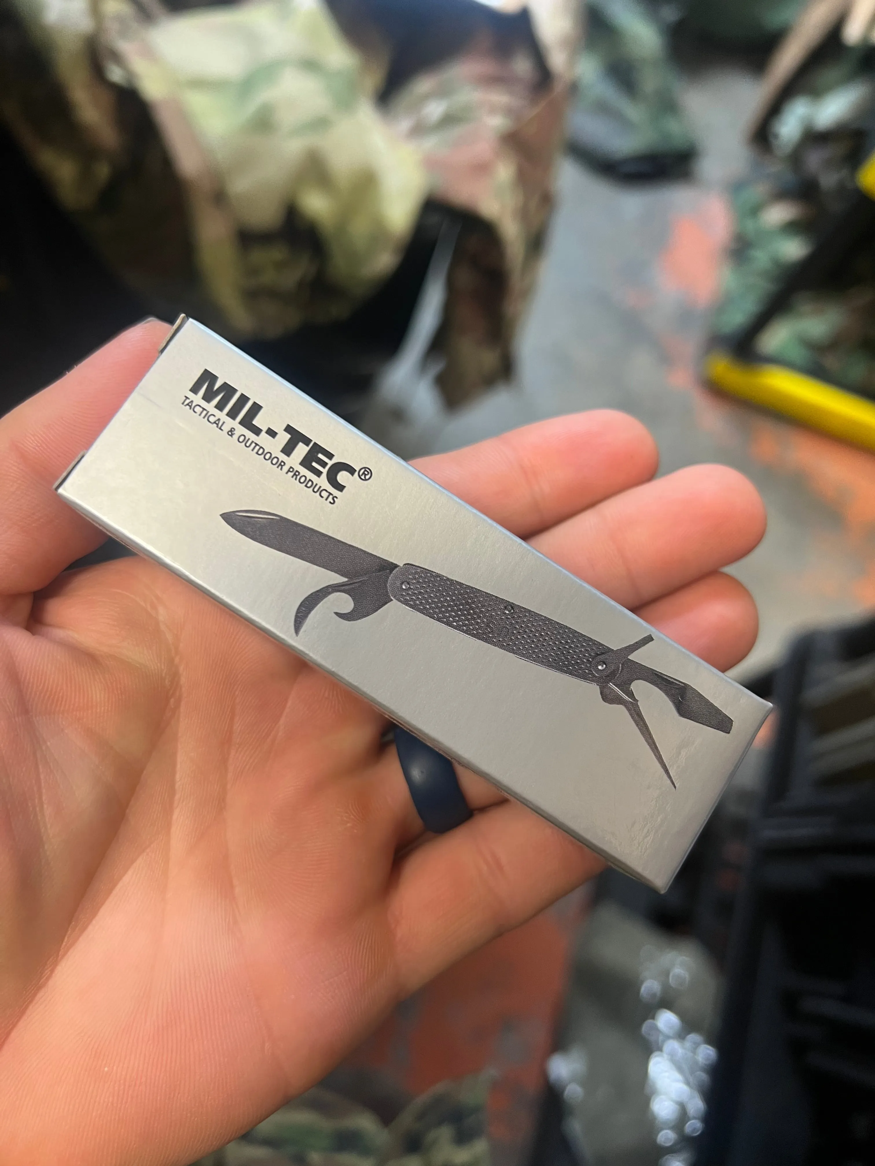 MIL-TEC Reproduction USGI Stainless Steel Pocket Knife