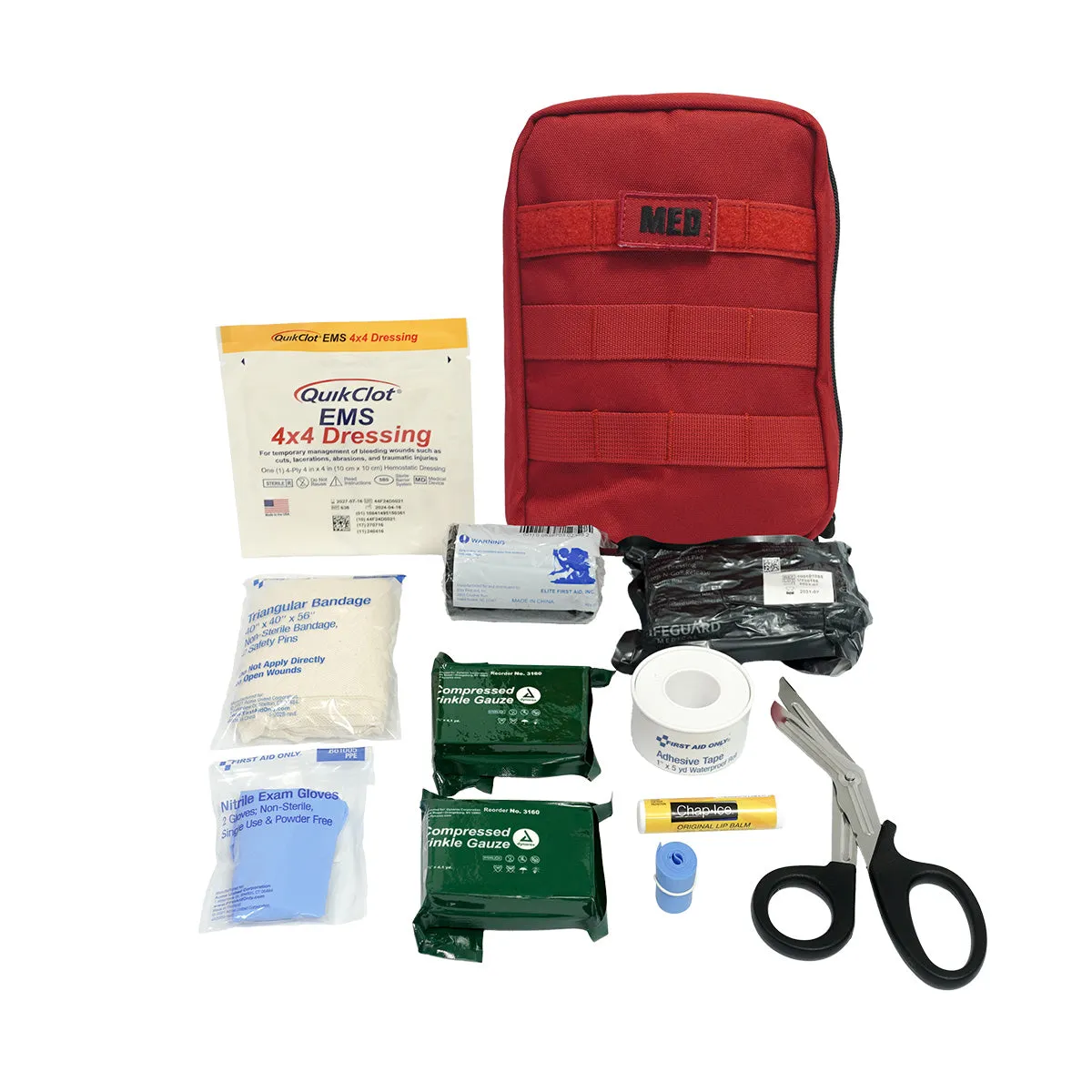 Military IFAK Advanced Kit - Red