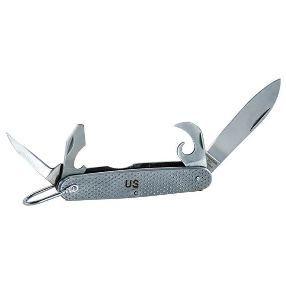 Military Scout Knife – Classic Stainless Steel U.S. Navy Survival Knife