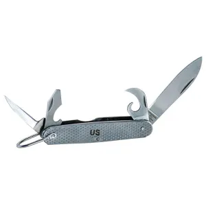 Military Scout Knife – Classic Stainless Steel U.S. Navy Survival Knife