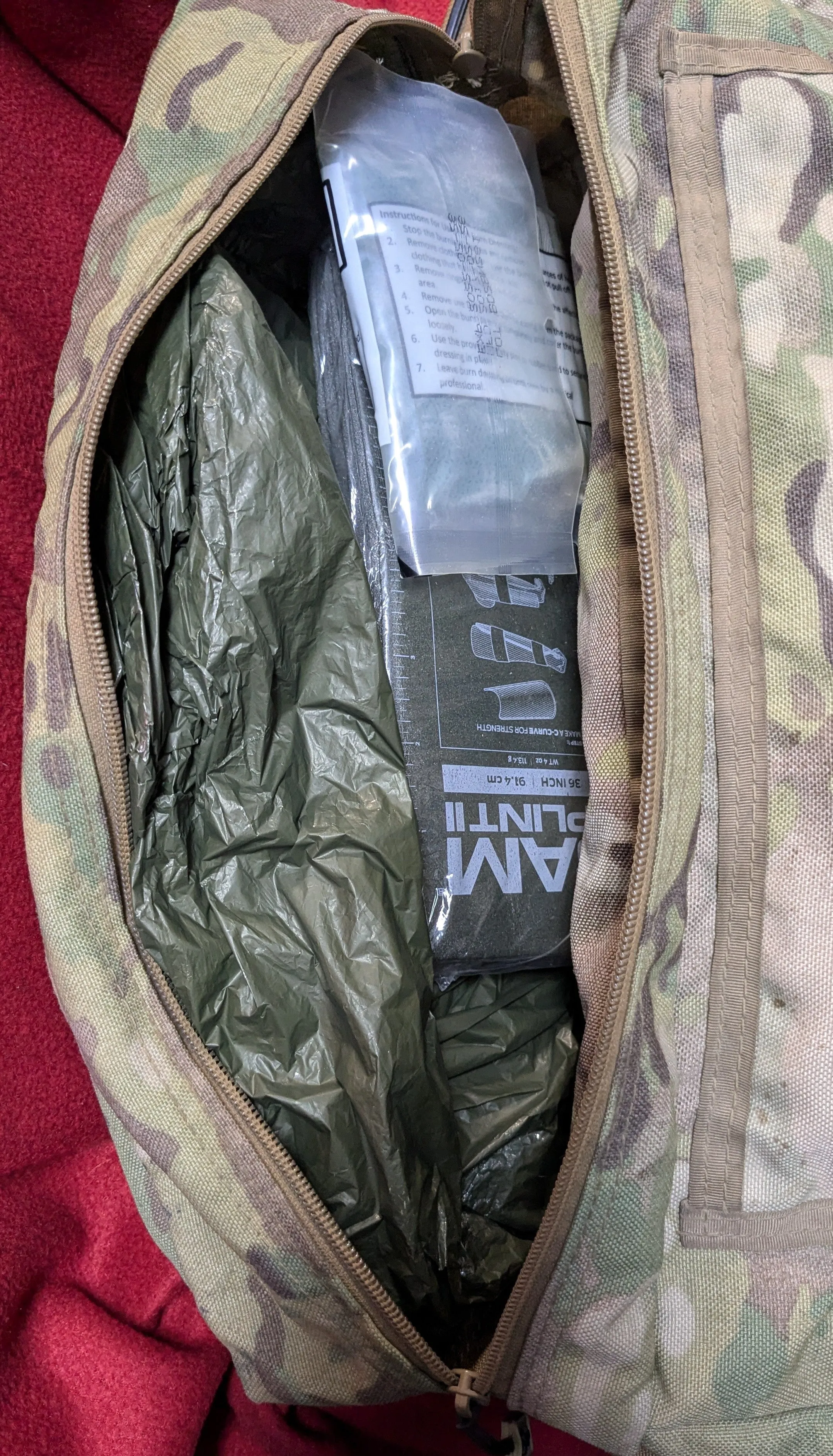 MOJO Medical First Aid Kit Multicam Pouch (25APR73)