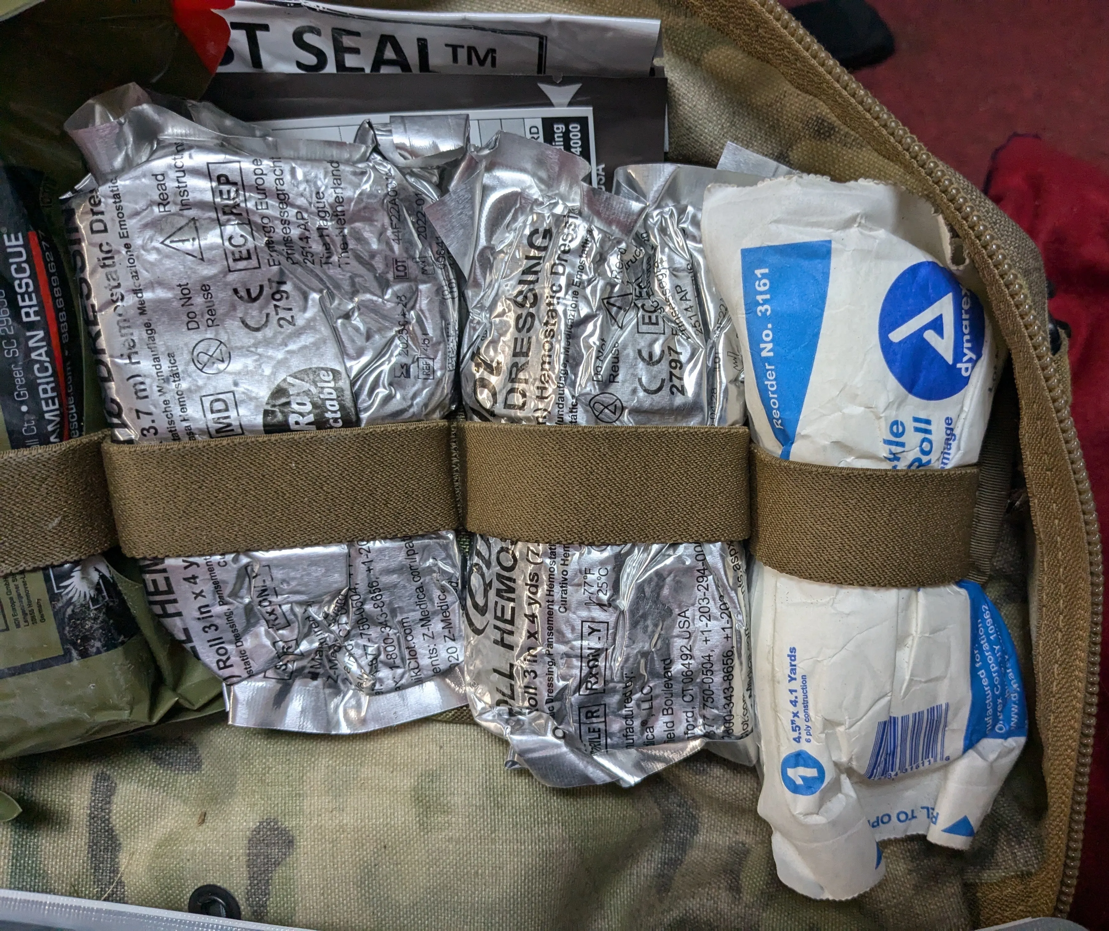 MOJO Medical First Aid Kit Multicam Pouch (25APR73)