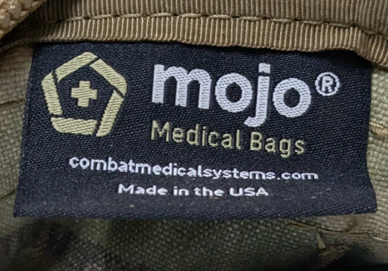 MOJO Medical First Aid Kit Multicam Pouch (25APR73)
