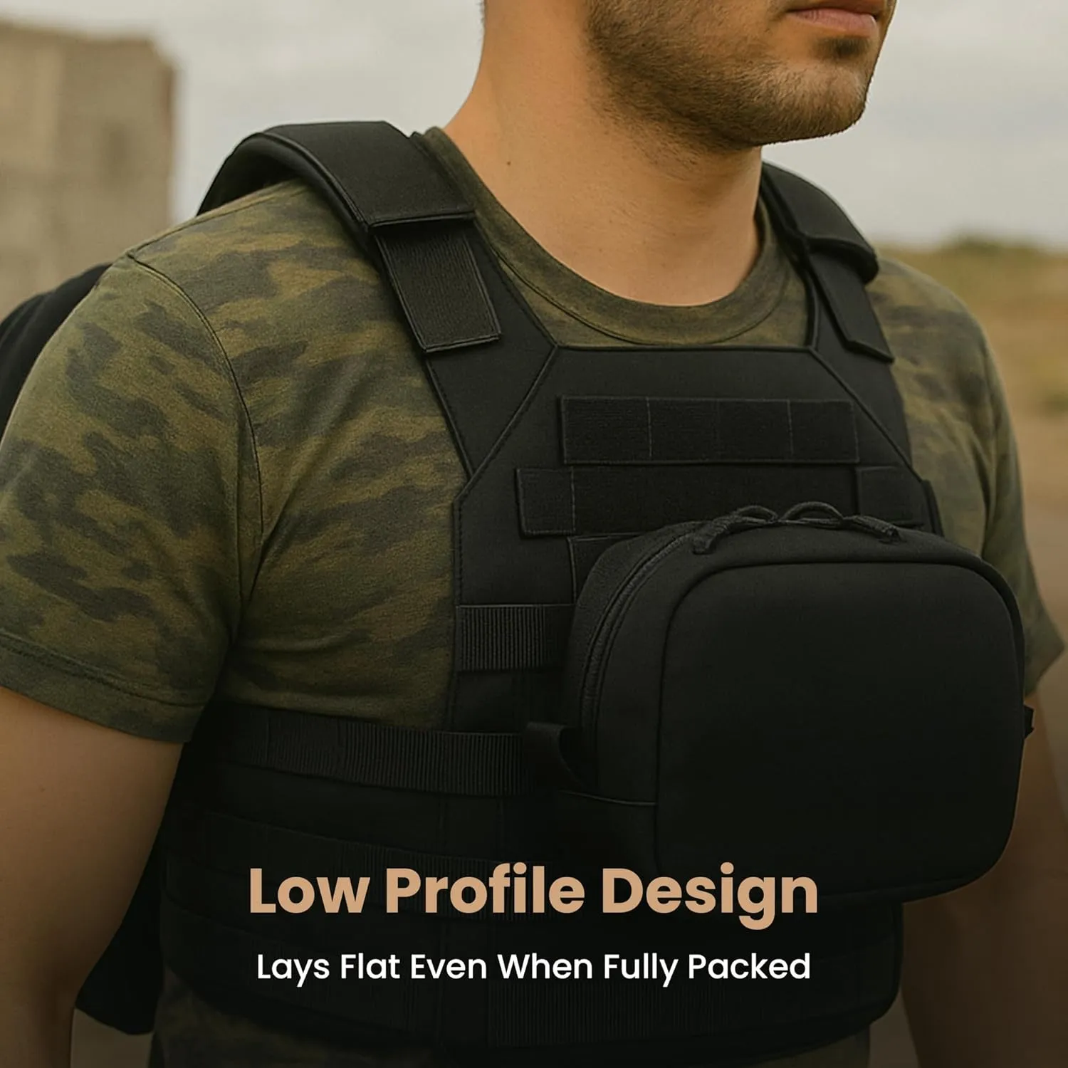 Molle Mag Pouch - Heavy-Duty Tactical Utility Pouch for Magazines, Suppressors, Cables & Personal Gear, 128 Cubic inches, Made in USA