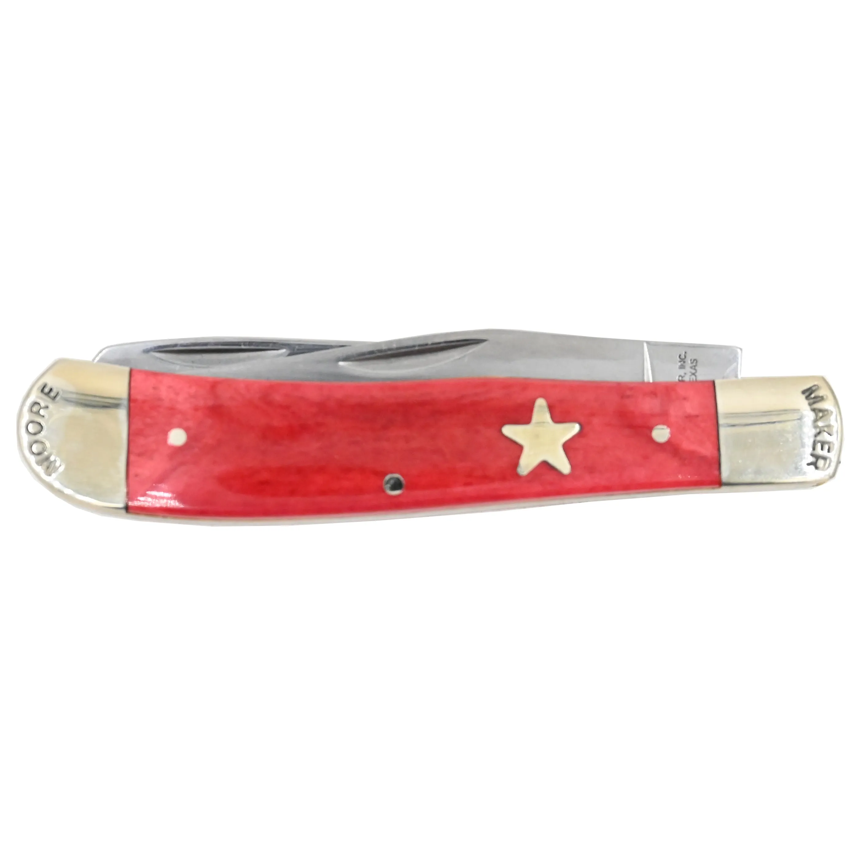 Moore Maker Red Bone Trapper Texas Knife