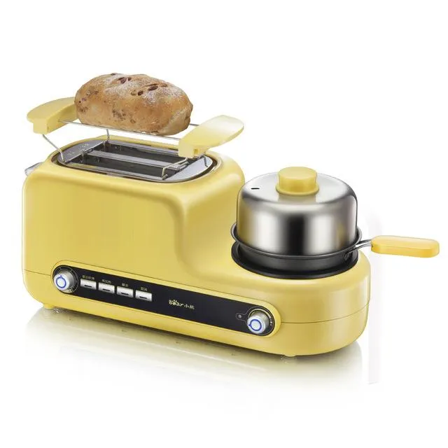 Multifunctional Automatic Breakfast Toaster Fried  Steamed Egg Machine
