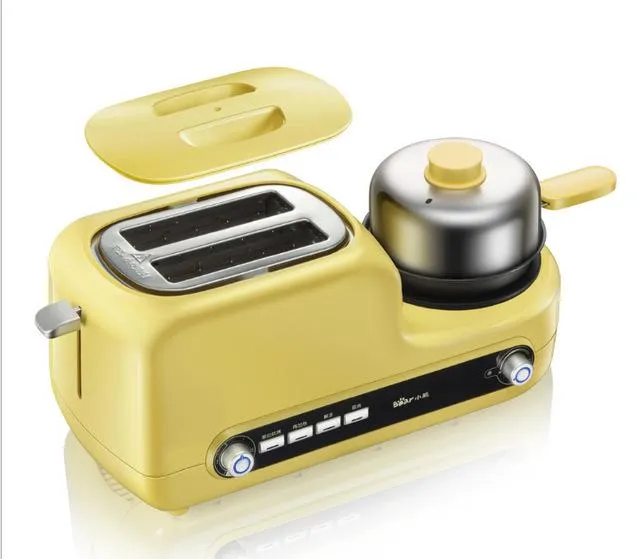 Multifunctional Automatic Breakfast Toaster Fried  Steamed Egg Machine