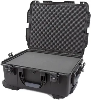 NANUK Wheeled Series 955 Lightweight NK-7 Resin Waterproof Hard Case with Foam Insert, Black