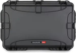 NANUK Wheeled Series 965 Lightweight NK-7 Resin Waterproof Hard Case without Foam Insert, Black