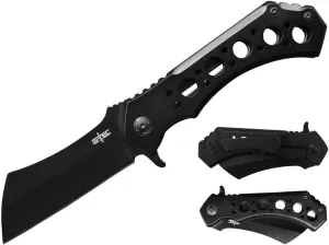 New 10. 25'' HUGE CLEAVER BALL BEARING Pocket Folding iCareYou Knife RAZOR Blade