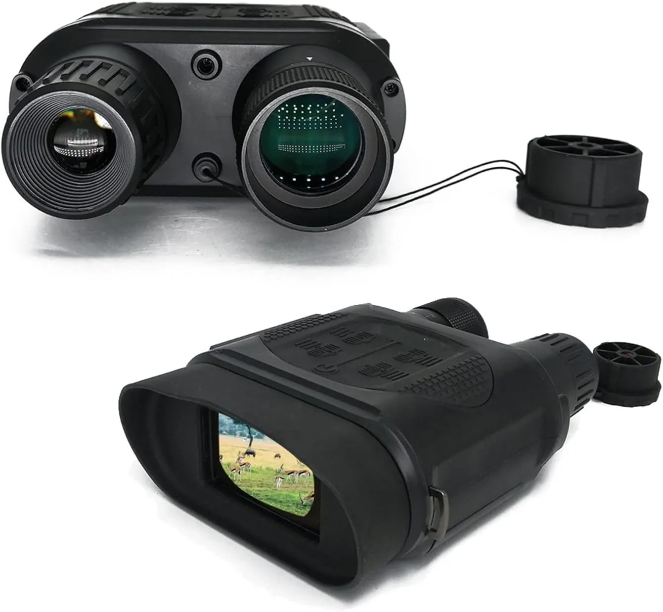 Night Vision Binoculars NV800PRO 5x31 Infrared Digital Goggles Observation Telescope for Infrared Hunting, 64g Sd Card