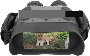 Night Vision Time Lapse IPX4 Hunting Binoculars 400M Big Screen 5X Zoom 4.5X40mm 32G Infrared Telescope Monocular