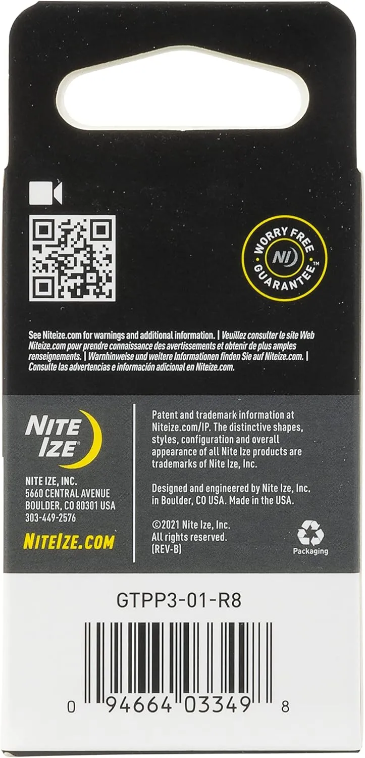 Nite Ize Original Gear Tie, Reusable Rubber Twist Tie