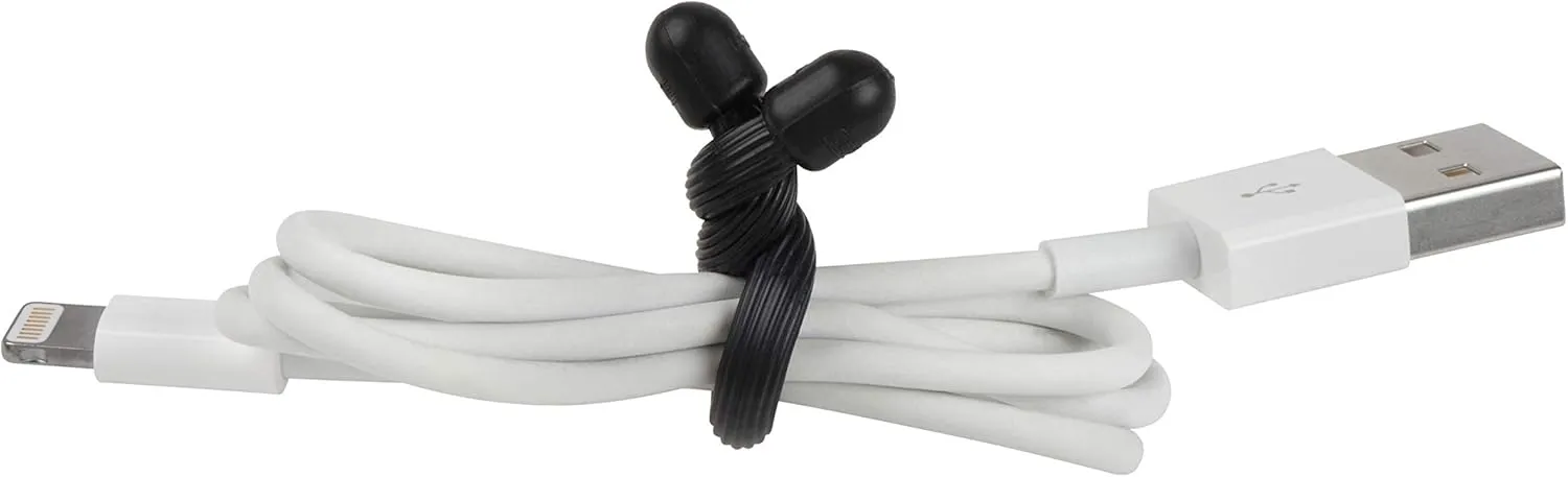 Nite Ize Original Gear Tie, Reusable Rubber Twist Tie