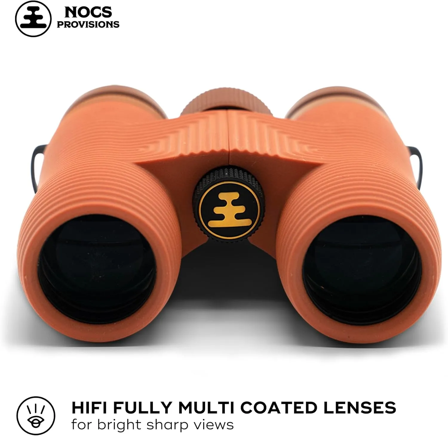 Nocs Provisions Field Issue Compact 10x32 Waterproof Binoculars, Shockproof, Fogproof, 10X Magnification, Bak4 Prism, Multi-Coated Lenses for Adults & Kids, Bird Watching, Hunting & Wildlife Viewing