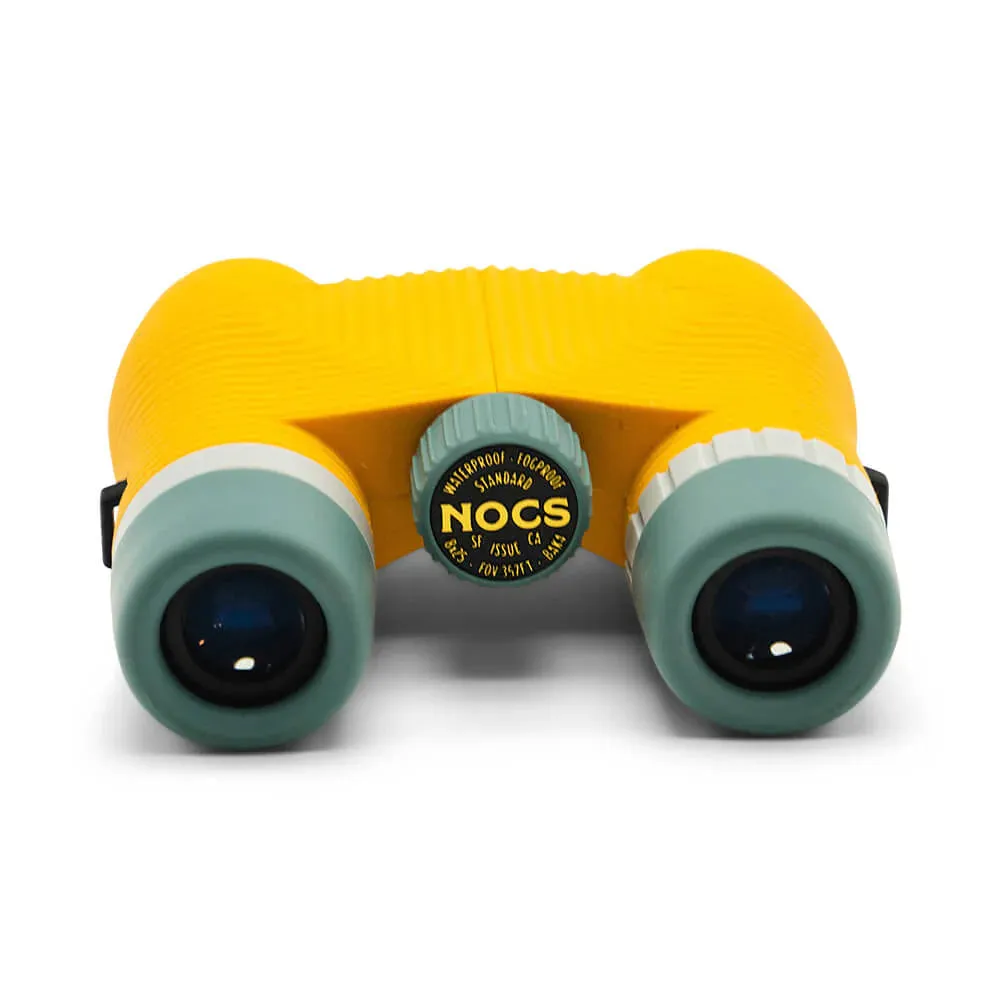 Nocs Provisions Standard Issue 8X Waterproof Binoculars - Canary