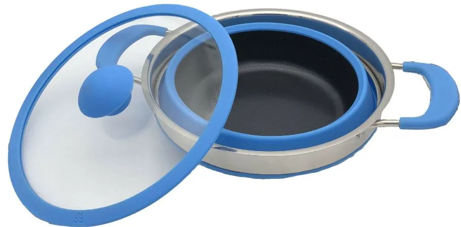 Non Stick 4L Collapsible Silicone Pot Large
