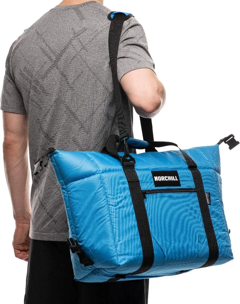 NorChill Can Voyager Series Insulated Soft Sided Cooler - Can Sizes: 12, 24, and 48 - Colors: Red, Blue, and Black