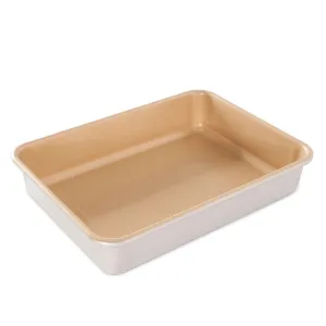 Nordic Ware  Nonstick Rectangle Cake Pan, 32.5 x 24 x 6.5cm - Aluminium